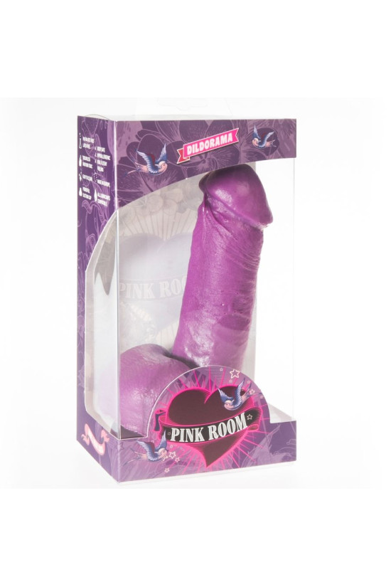 PINK ROOM - DILDO NAO REALISTICO VIOLA 16 CM