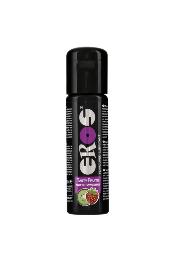 EROS - LUBRIFICANTE GUSTO FRUTTA FRAGOLA E KIWI 100 ML