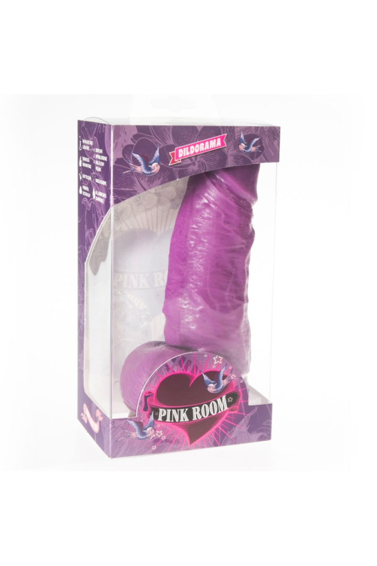 PINK ROOM - DILDO REALISTICO DAYAN VIOLA 17 CM