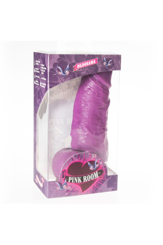PINK ROOM - DILDO REALISTICO DAYAN VIOLA 17 CM