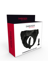 DARKNESS - SLIP CON TAPPO E DILDO INTERCAMBIABILE