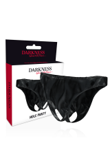 DARKNESS - MUTANDINE APERTE UNISEX TAGLIA UNICA