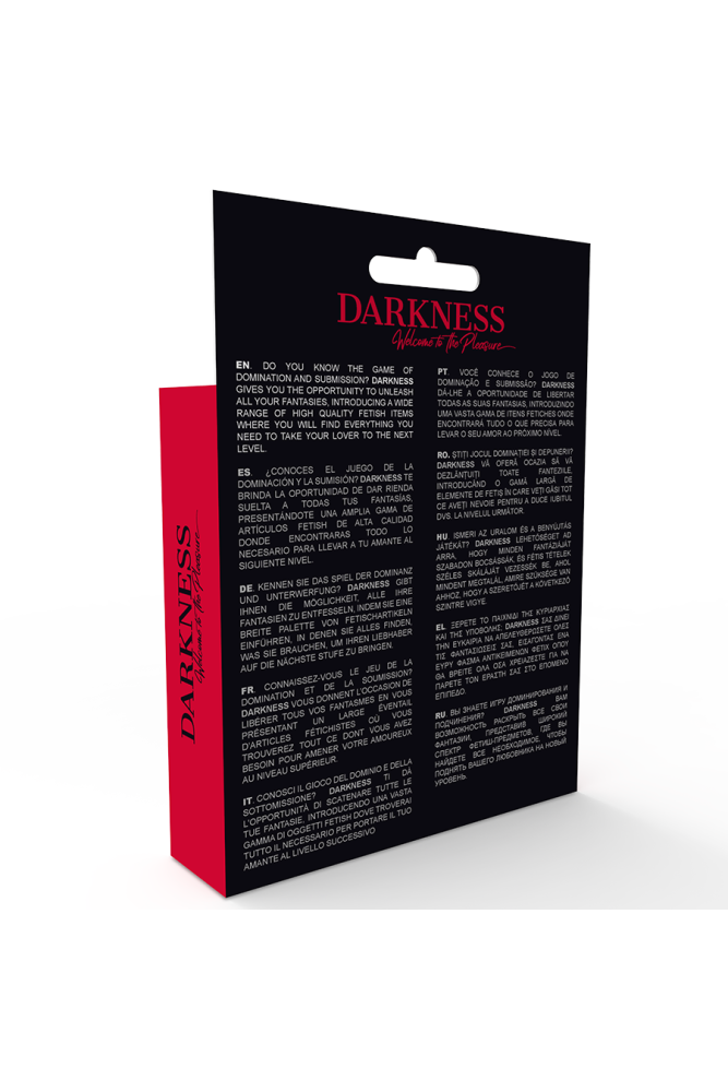 DARKNESS - MUTANDINE APERTE UNISEX TAGLIA UNICA