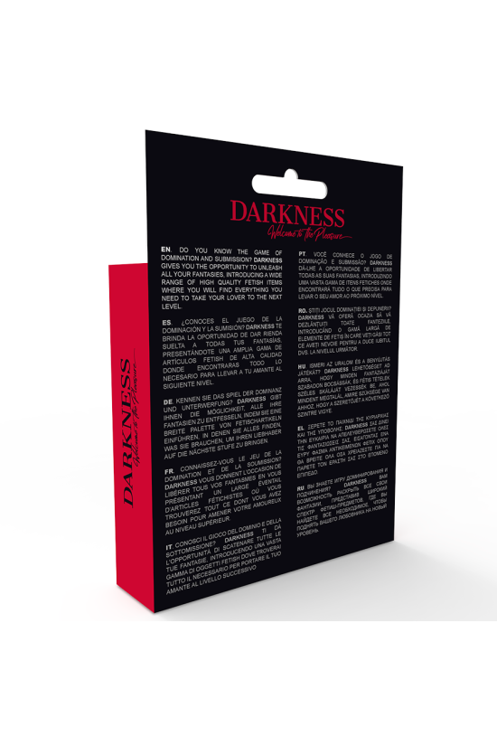 DARKNESS - IMBRAGATURA CON FORO TAGLIA UNICA