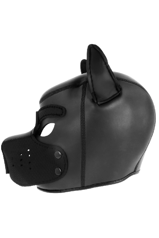 DARKNESS - MASCHERA PER CANI IN NEOPRENE CON MUSERELLA RIMOVIBILE L