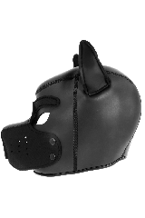 DARKNESS - MASCHERA PER CANI IN NEOPRENE CON MUSERELLA RIMOVIBILE L