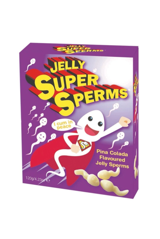 SPENCER & FLEETWOOD - JELLY SUPER SPERM GOMMIES FORMA SPERMA 120 GR