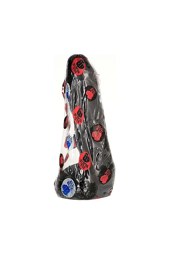 ALL BLACK - PENE ANALE REALISTICO 20 CM