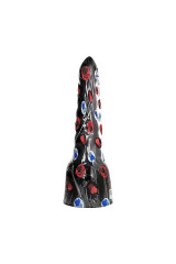 ALL BLACK - DILDO 34 CM