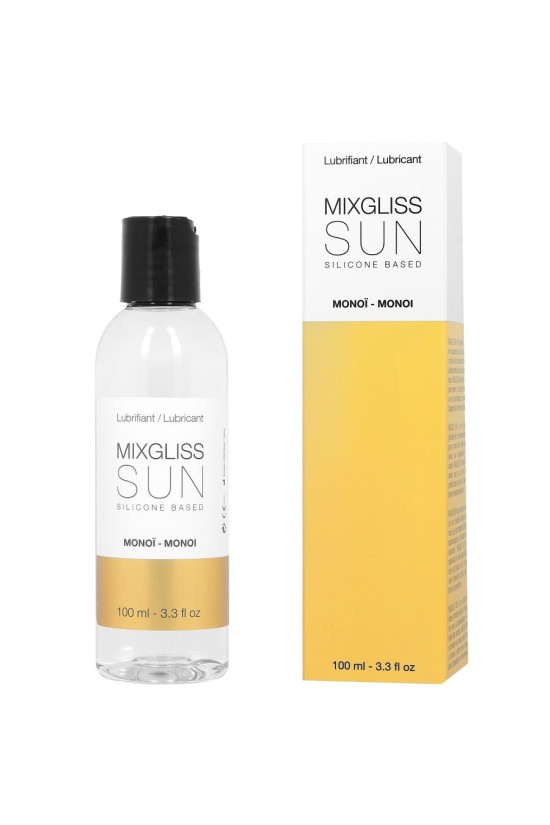 MIXGLISS - LUBRIFICANTE A BASE SILICONE AROMA MONOI 100ML