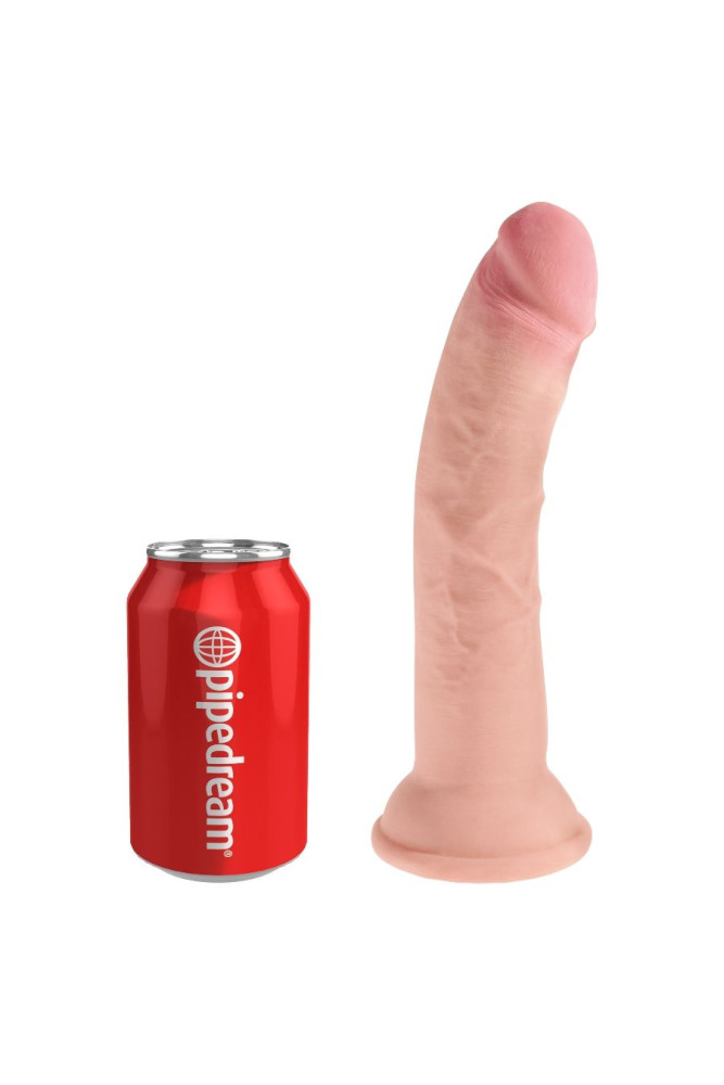 KING COCK - DILDO TRIPLA DENSIT 21.6 CM