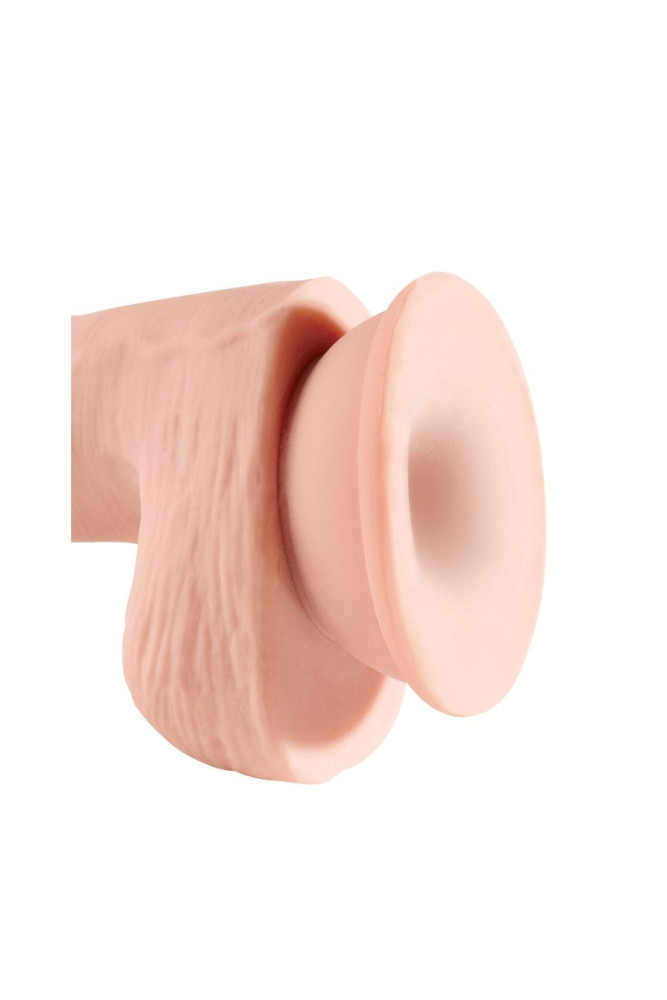 KING COCK - DILDO TRIPLA DENSIT 14 CM