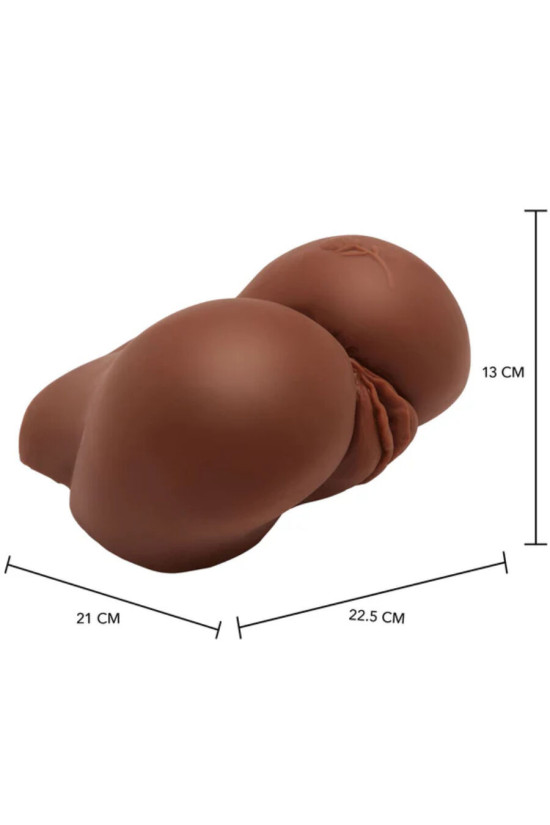 ACT - BIG ASS MASTURBATORE REALISTICO CON VIBRATORE MARRONE