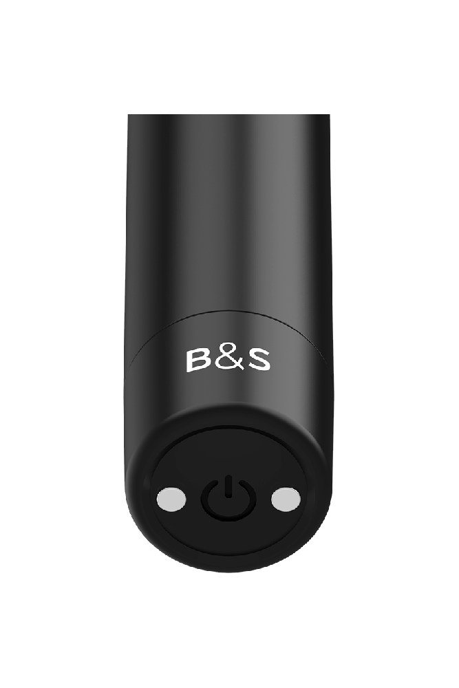 BLACK&SILVER - KERNEX 2 PROIETTILE MAGNETICO VIBRANTE NERO