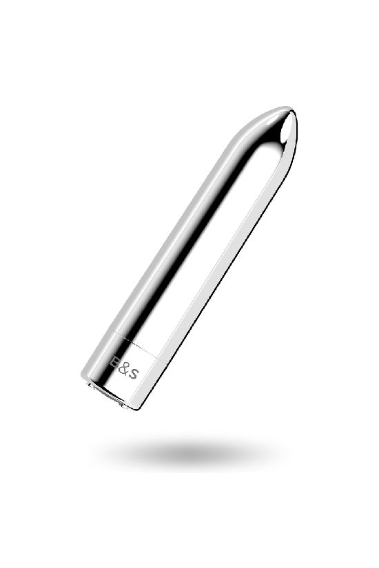 BLACK&SILVER - KAILAN 2 PROIETTILE MAGNETICO VIBRANTE ARGENTO