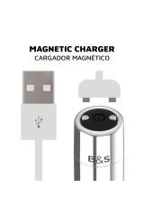 BLACK&SILVER - KAILAN 2 PROIETTILE MAGNETICO VIBRANTE ARGENTO