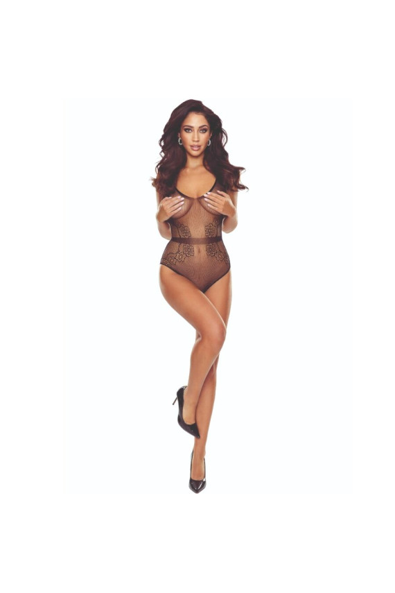 PASSION - BS115 BODYSTOCKING A GRIGLIA NERA