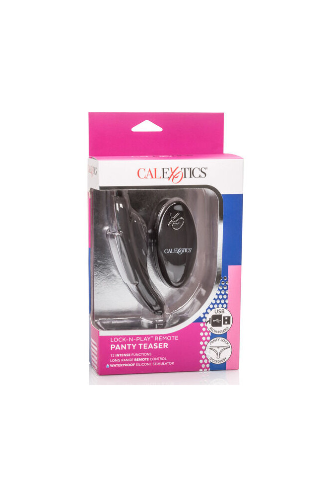 CALEXOTICS - XO REMOTE LOCK N PLAY PANTY TEASER