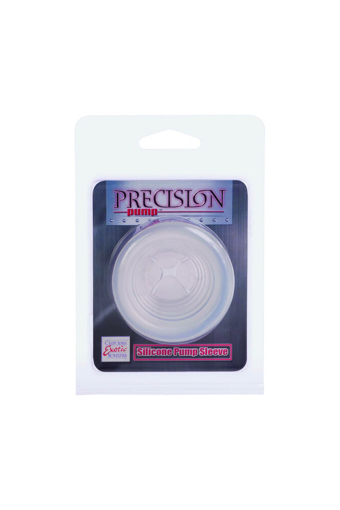 CALEXOTICS - MANICOTTO POMPA UNIVERSALE IN SILICONE TRASPARENTE