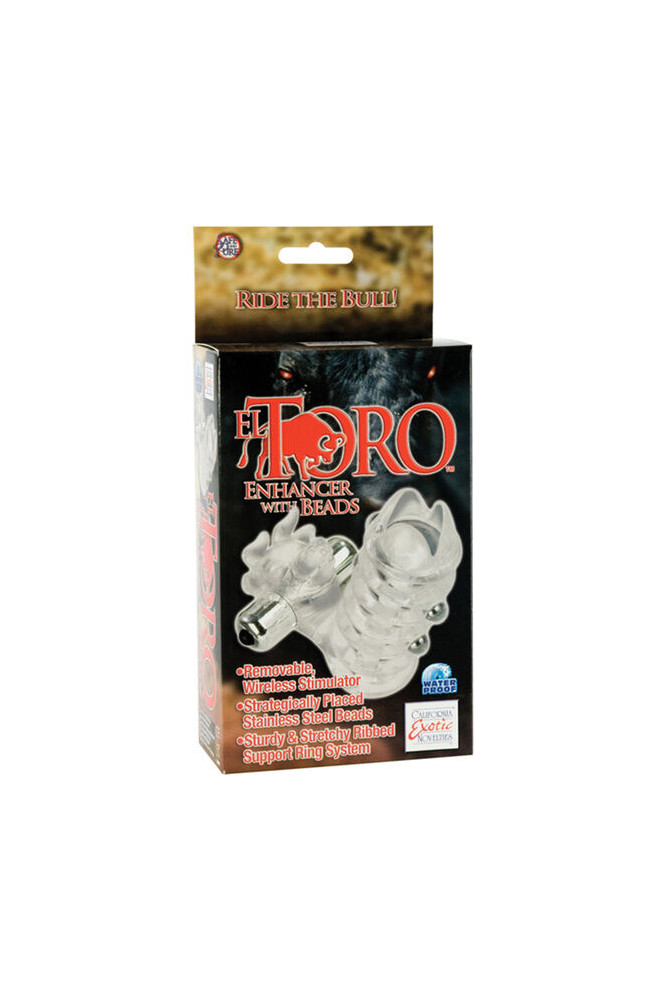 CALEXOTICS - EL TORO POTENZIATORE CON PERLINE