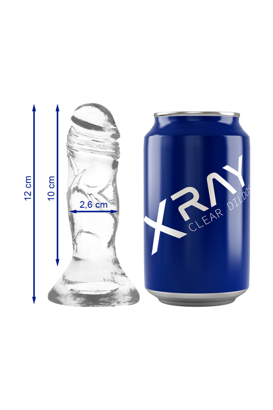 X RAY - CAZZO TRASPARENTE 12 CM -O- 2.6 CM
