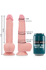 ROCKARMY - DILDO IN SILICONE LIQUIDO PREMIUM SPITFIRE 21 CM -O- 4.62 CM