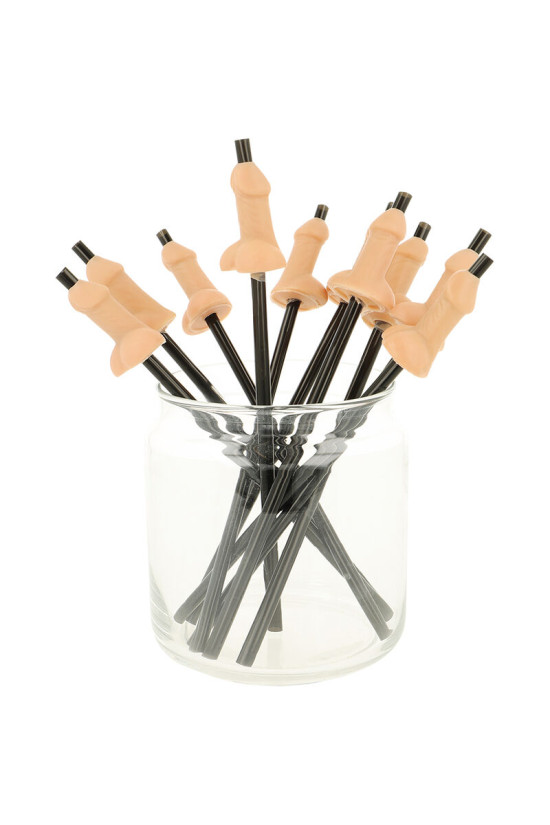 DIABLO PICANTE - SACCHETTO DA 10 CANNUCCE NATURALI PER PENE