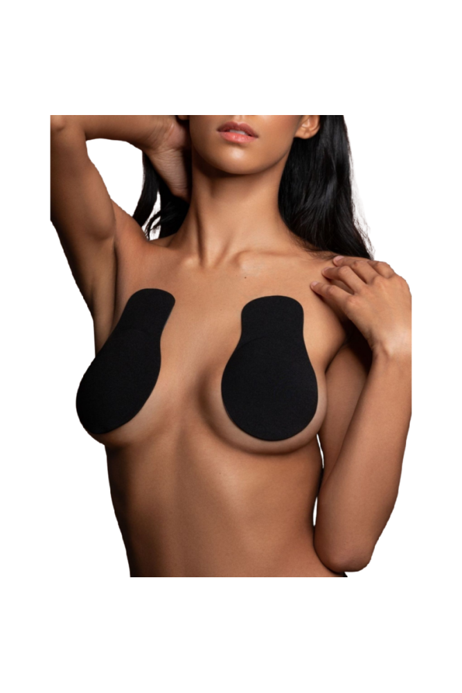 BYE-BRA - VOLUMIZZANTE SENI PUSH-UP TELA NERO MISURARE XL