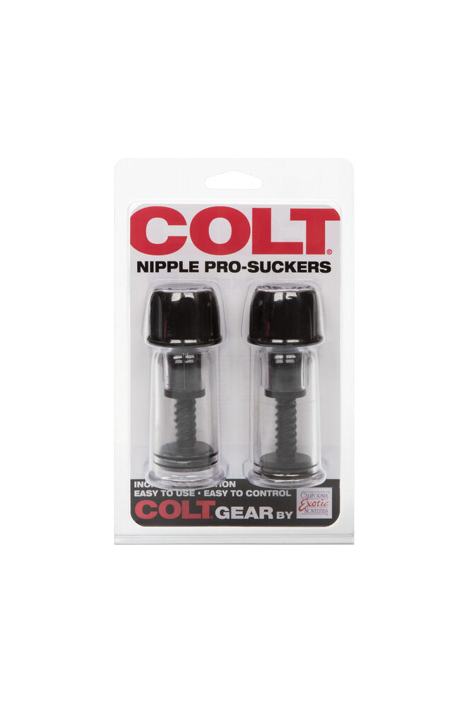 CALEXOTICS - VENTOSE PER CAPEZZOLI NERI COLT