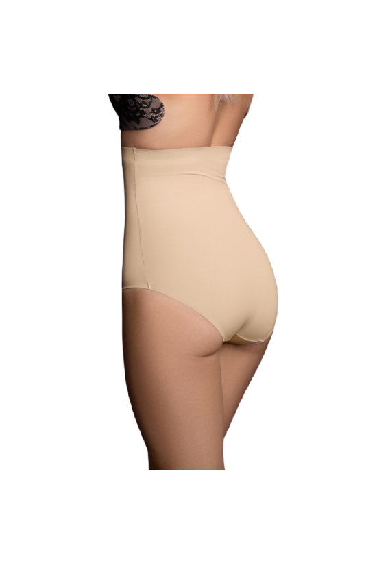 BYE-BRA - FAJA SENZA CUCITURE STILE PANTIES BEIGE MISURARE S
