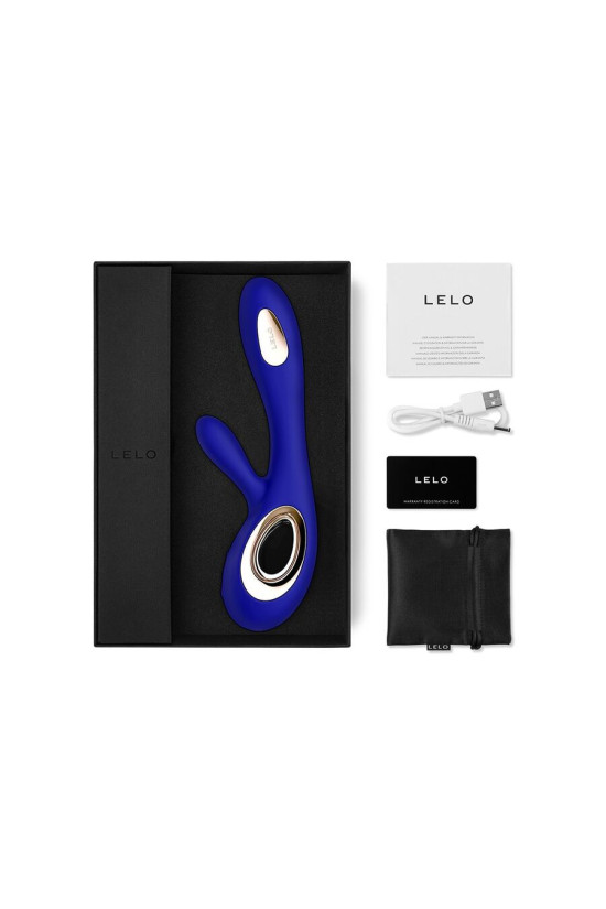 LELO - VIBRATORE SORAYA WAVE CONIGLIO BLU NOTTE