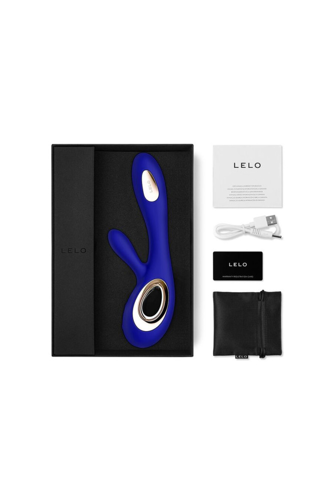 LELO - VIBRATORE SORAYA WAVE CONIGLIO BLU NOTTE