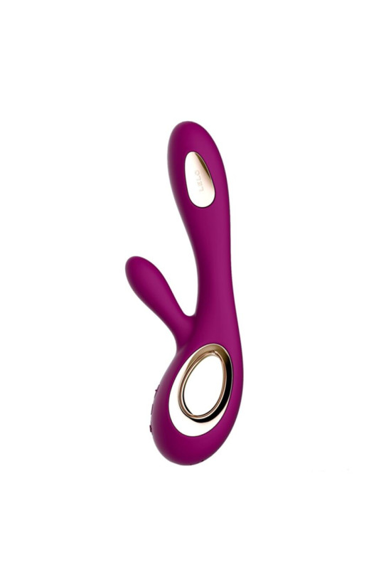 LELO - SORAYA VIBRATORE WAVE RABBIT DEEP ROSE