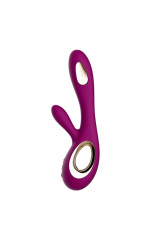LELO - SORAYA VIBRATORE WAVE RABBIT DEEP ROSE