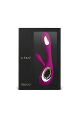 LELO - SORAYA VIBRATORE WAVE RABBIT DEEP ROSE