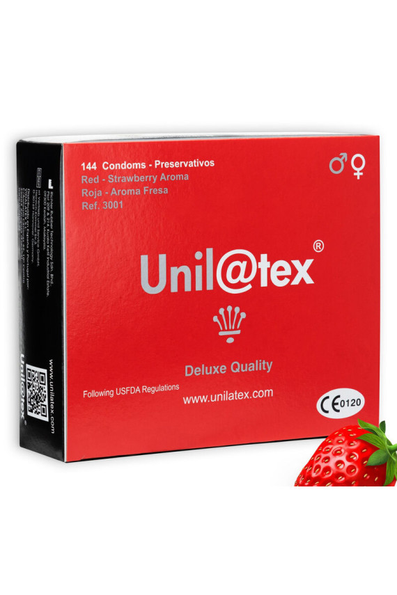 UNILATEX - CONSERVANTI UNILATEX ROSSO / FRAGOLA 144 UNITÀ
