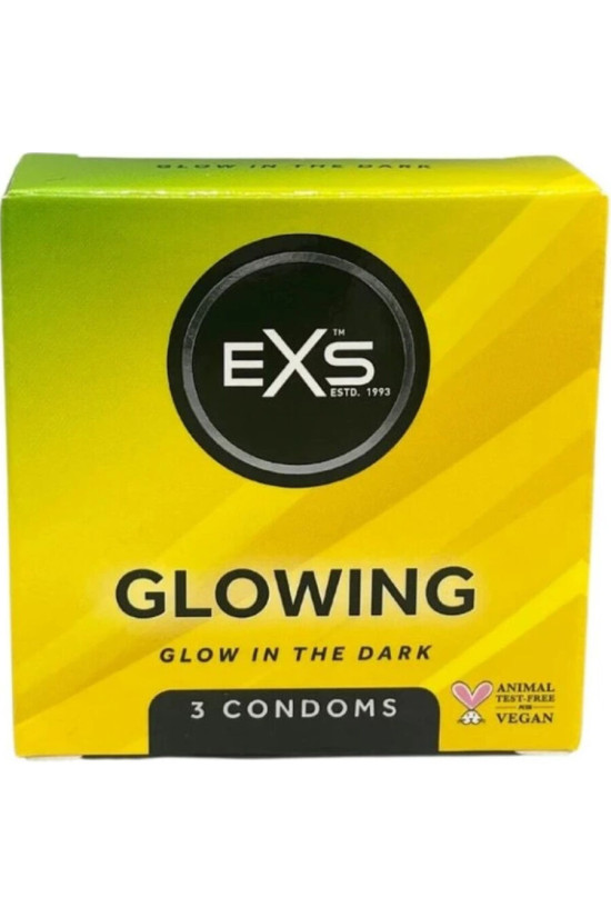 EXS CONDOMS - BRILLANTI NEL BUIO
