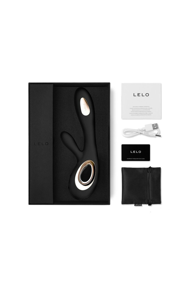 LELO - VIBRATORE SORAYA WAVE CONIGLIO NERO