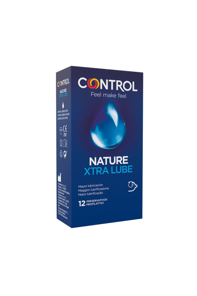 CONTROL - ADAPTA NATURE EXTRALUBE CONDOMS 12 UNITS