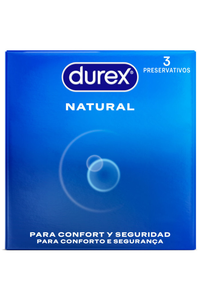 DUREX - PRESERVATIVI NATURALI 3 UNITÀ