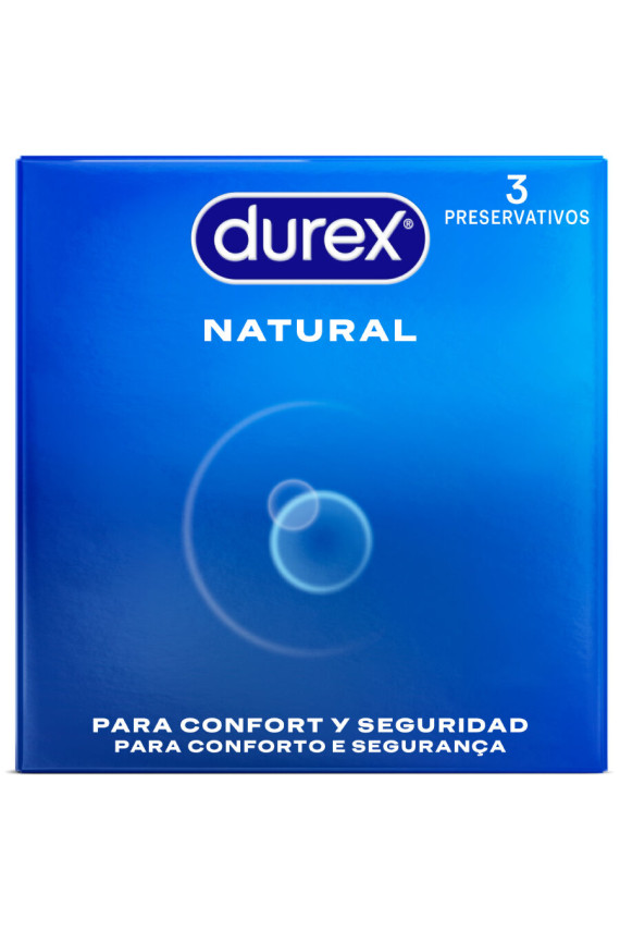 DUREX - PRESERVATIVI NATURALI 3 UNITÀ