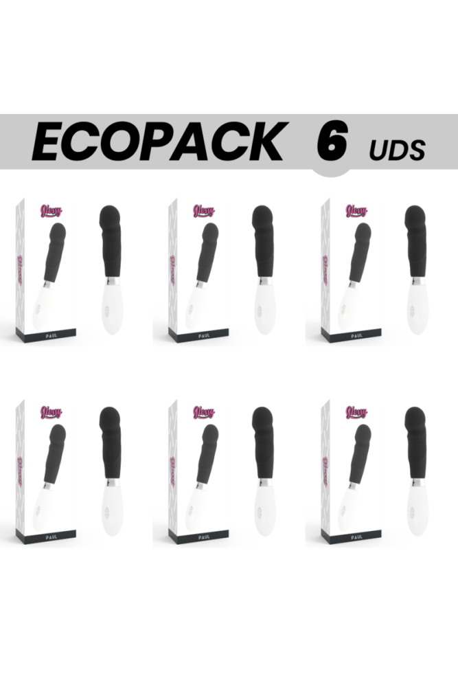 ECOPACK 6 UNIT - VIBRATORE PAUL GLOSSY NERO