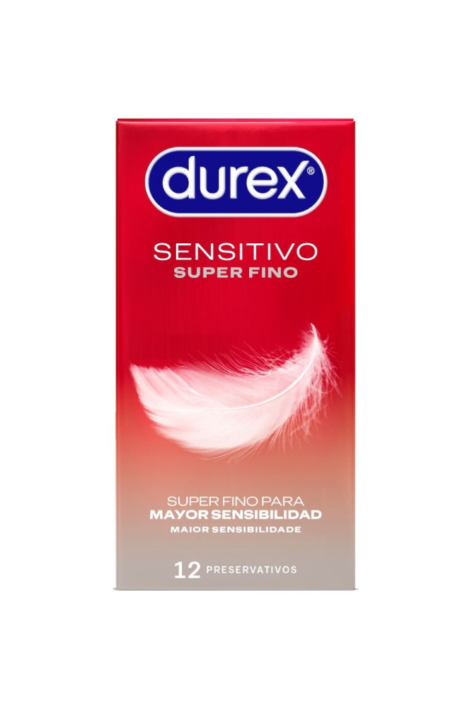 DUREX - SUPER SOTTILI SENSITIVE 12 UNITÀ