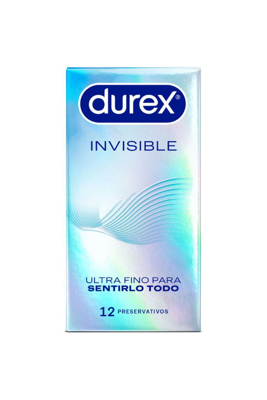 DUREX - PRESERVATIVI INVISIBILI ULTRA SOTTILI 12 UNITÀ