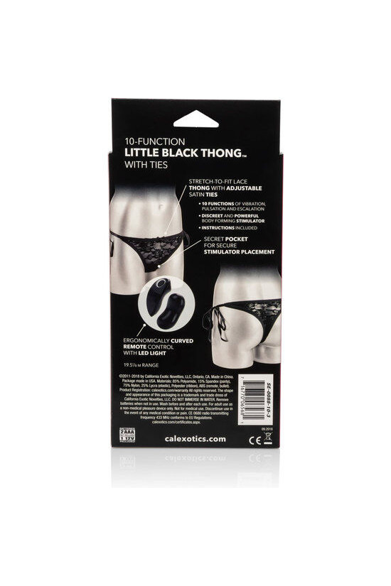 CALEXOTICS - PERIZOMA 10 FUNZIONI CON LACCETTI