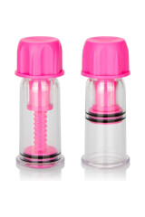 CALEXOTICS - VACCUM TWIST PINK NIPPLE SUCTION CUP
