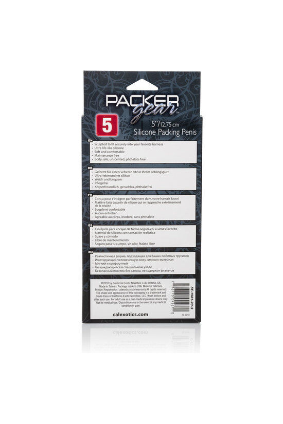 CALEXOTICS - IMBALLAGGIO IN SILICONE PENE 12.75 CM CARNE