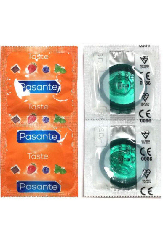 PASANTE - PRESERVATIVI GUSTO MENTA BORSA 144 UNIT