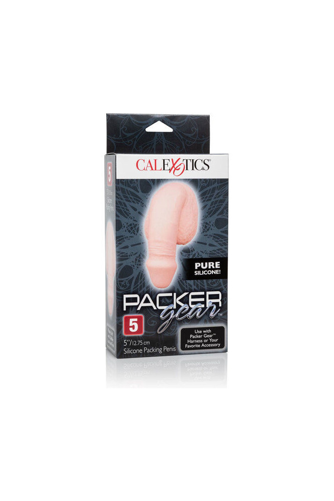 CALEXOTICS - IMBALLAGGIO IN SILICONE PENE 12.75 CM CARNE