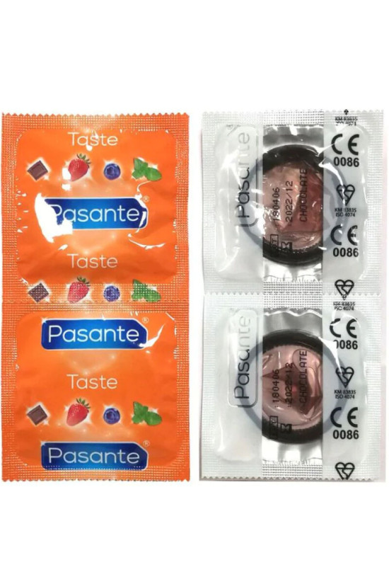 PASANTE - PRESERVATIVI AL GUSTO CIOCCOLATO BORSA TENTAZIONE 144 UNIT